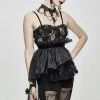 Devil Fashion Victorian Spell Lace Top