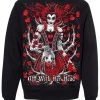 VampireFreaks Queen Of Hearts Sweatshirt