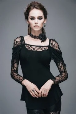 Devil Fashion Lunar Lovegood Lace Top