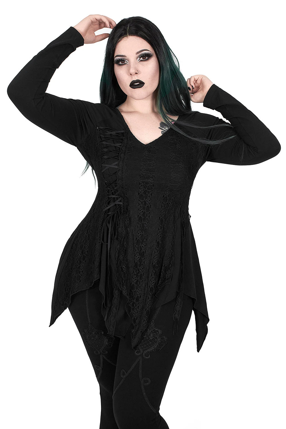 Punk Rave Weeping Willow Top - Image 2