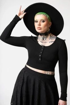 Killstar Bethel Long Sleeve Top