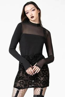 Killstar Dark Reality Mesh Top