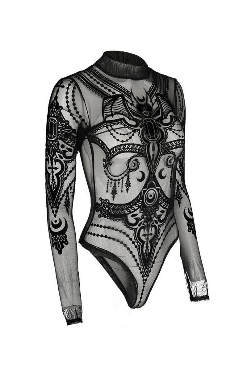 Restyle Jewel Bat Bodysuit - Image 2