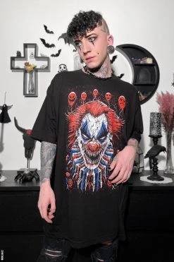 VampireFreaks Killer Clowncore Tee [Multiple Styles Available]
