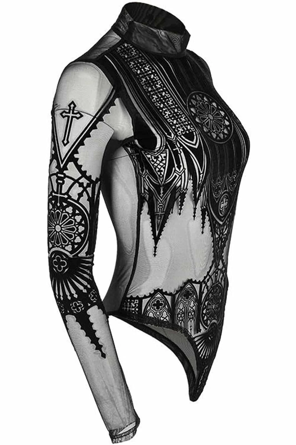 Restyle Inverted Cathedral Bodysuit - Image 3