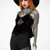 Killstar Quartz Night Velvet Top