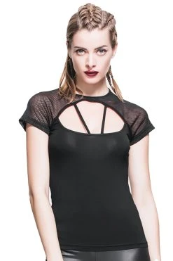 Devil Fashion Mesh Futurekill Top
