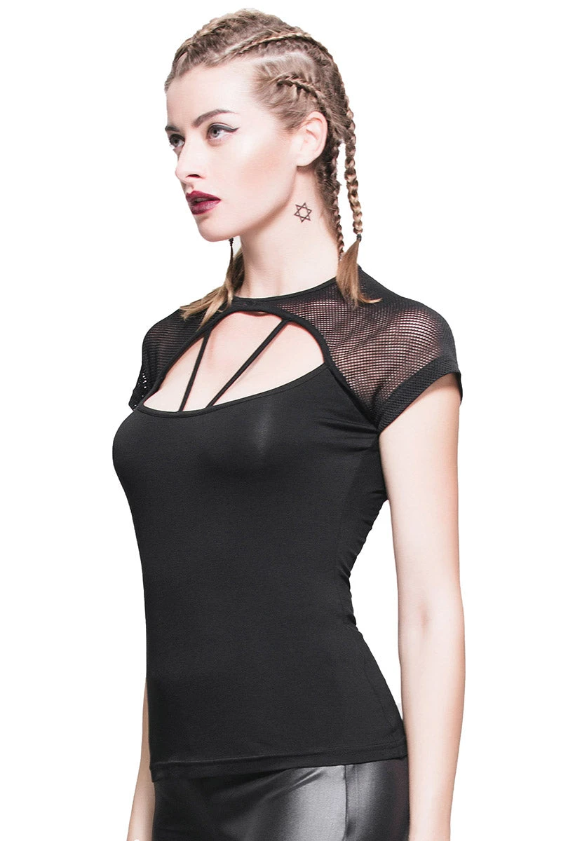 Devil Fashion Mesh Futurekill Top - Image 4