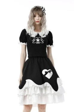 Dark In Love Bad Bears Crop Top