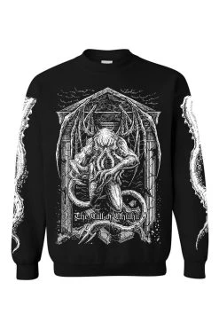 VampireFreaks The Call Of Cthulhu Sweatshirt [Tentacle Sleeves]