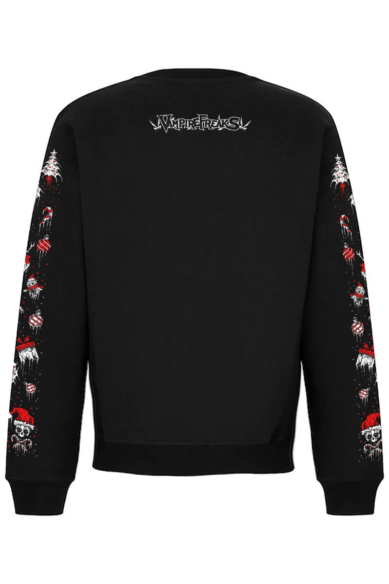 VampireFreaks Frosty The Killer Snowman Sweatshirt - Image 4
