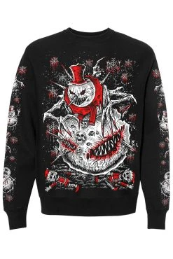 VampireFreaks Frosty The Killer Snowman Sweatshirt