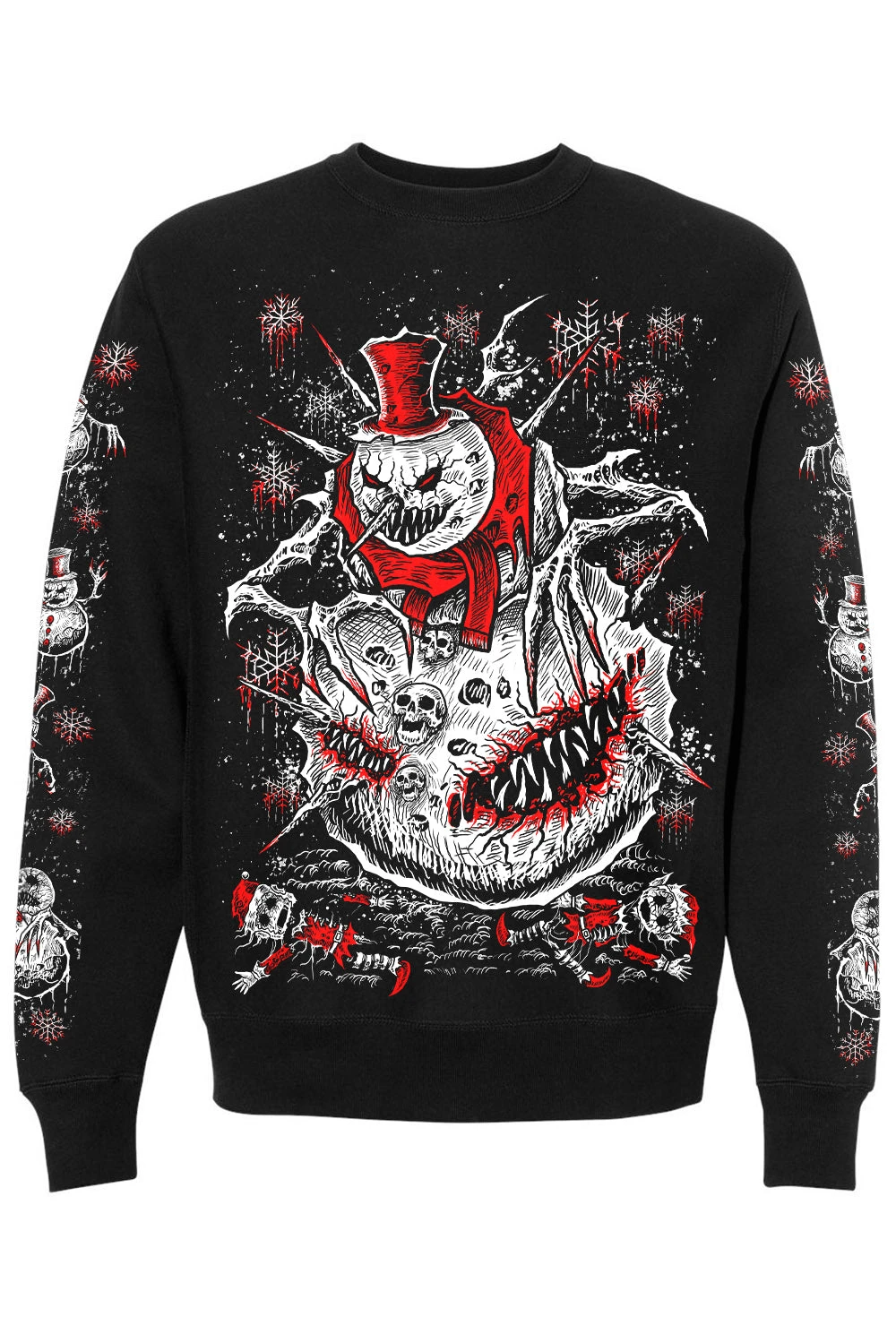 VampireFreaks Frosty The Killer Snowman Sweatshirt