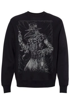 VampireFreaks Black Death Doctor Sweatshirt
