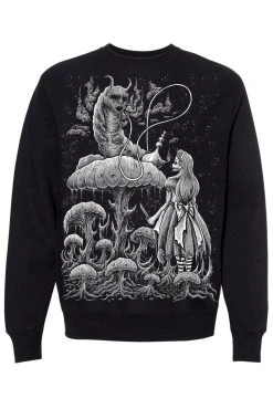 VampireFreaks Alice And The Caterpillar Sweatshirt